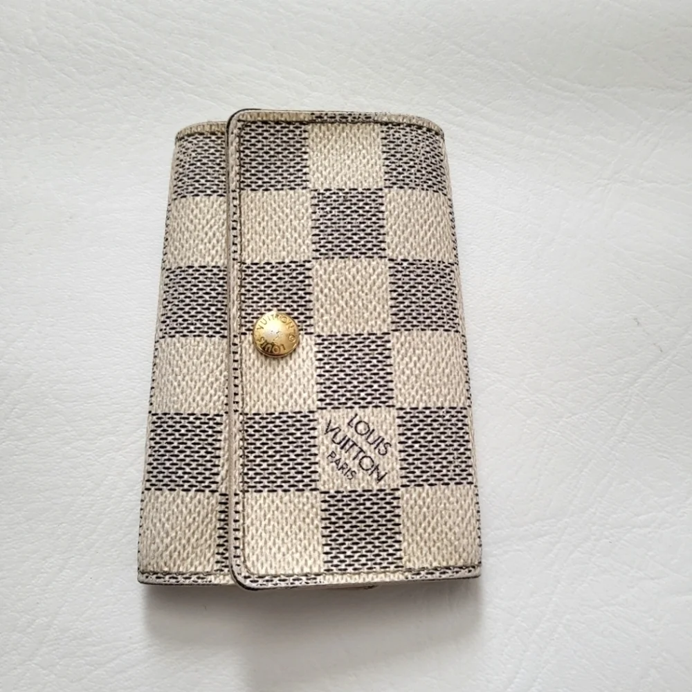 Louis Vuitton Damier Azur Multicles 6 key holder